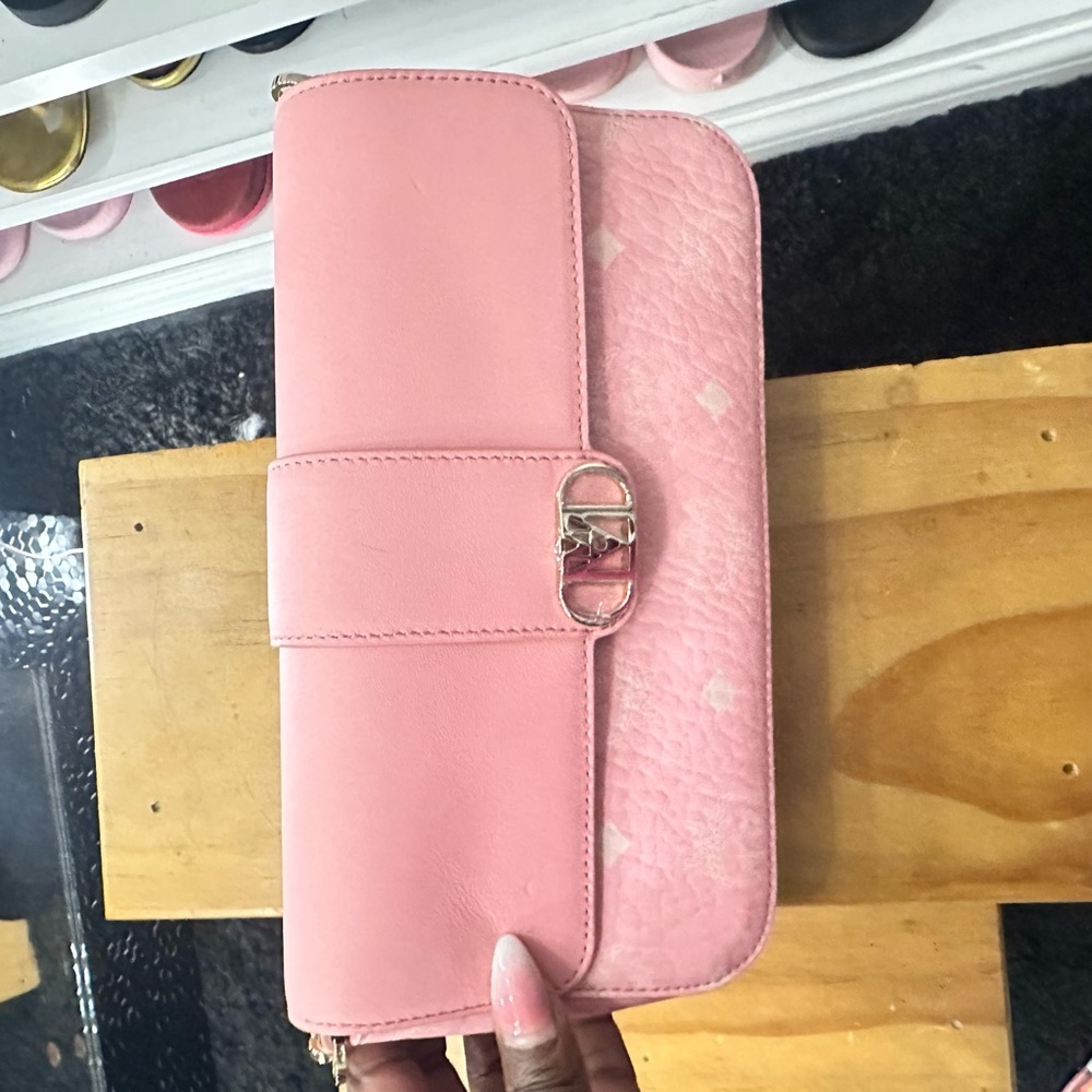 MCM pink bag crossbody